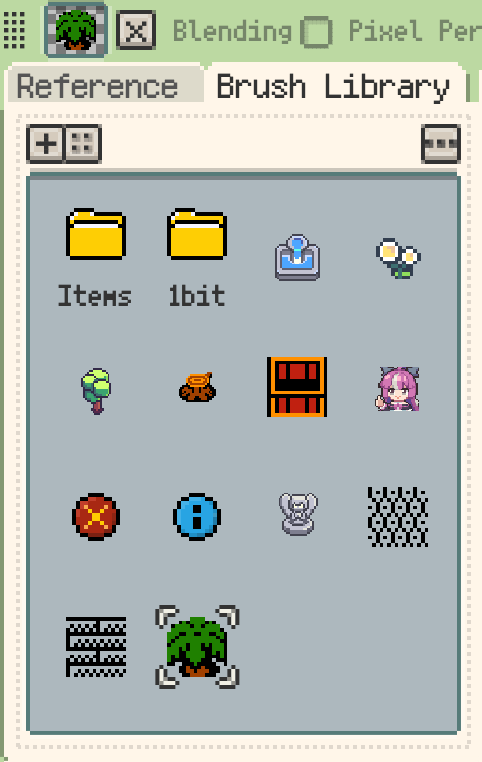 Resprite 画笔库功能
